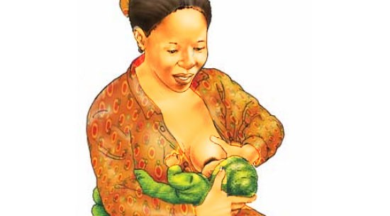 Cara Menyusui: Posisi Cross Cradle